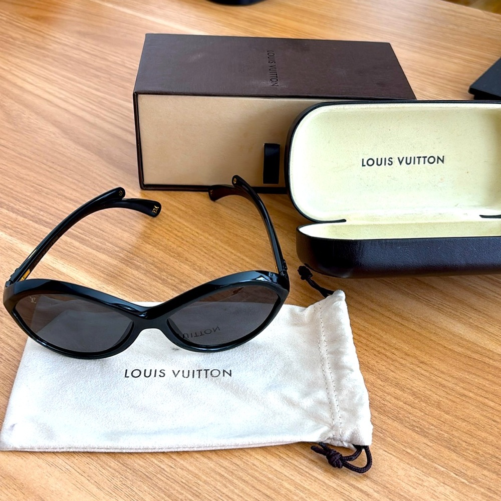 LV sunglasses with original packaging